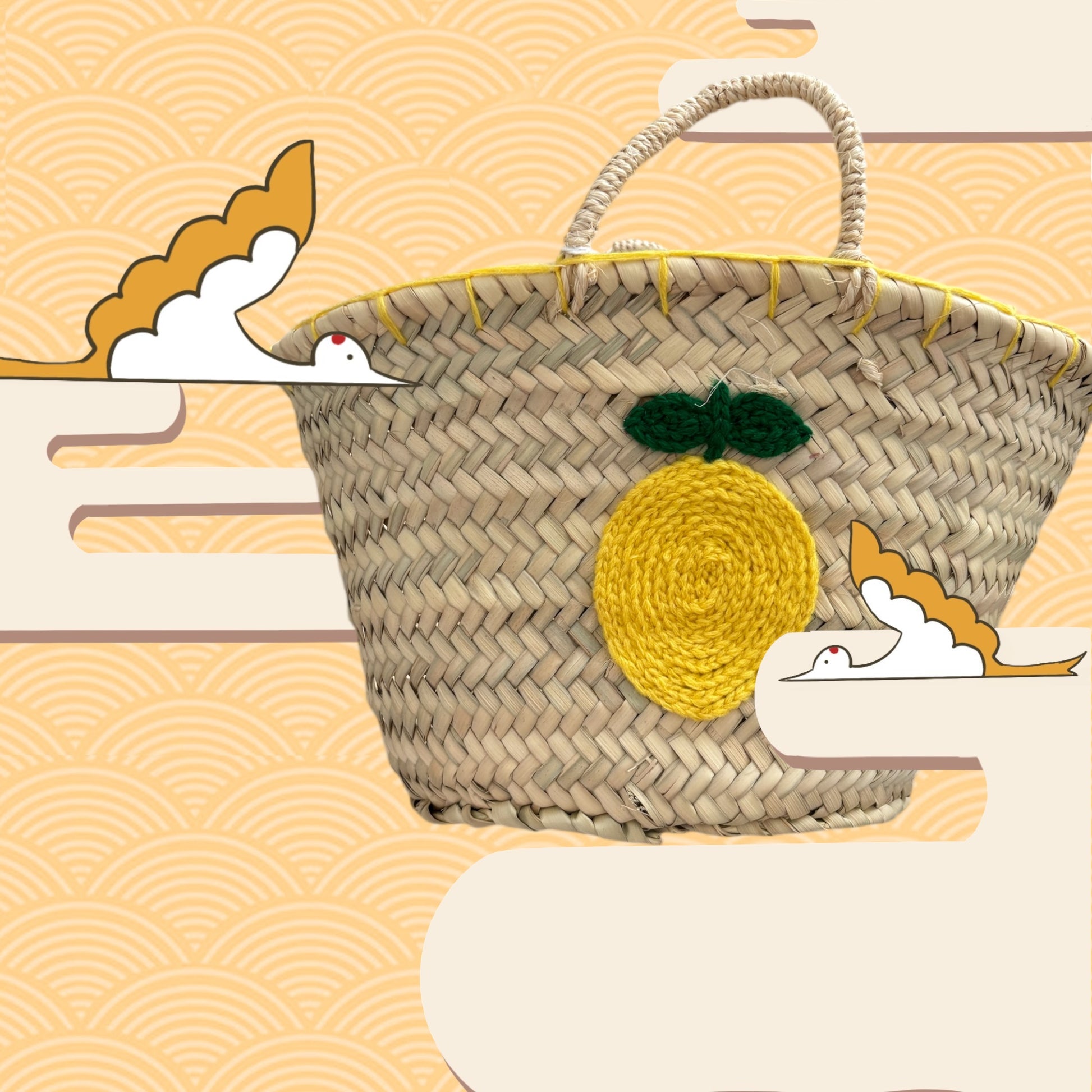 Casual Straw Bags, Based in Barcelona, by her.name.is.Rita