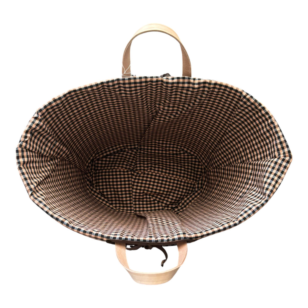 Artisan Straw Tote – Mediterranean Beach Bag, Handmade in Barcelona