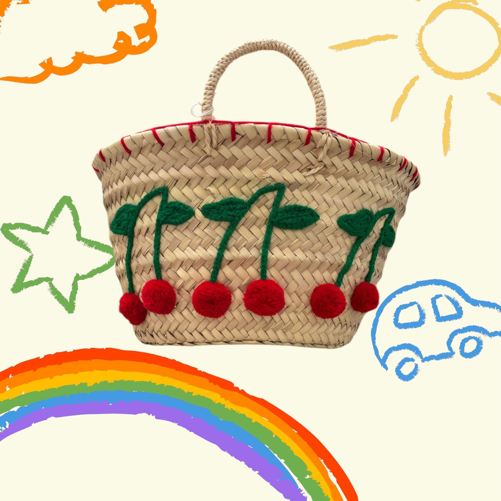 Casual Straw Bags, Based in Barcelona, by her.name.is.Rita